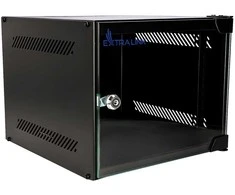 Extralink Lite 4U 10" 280X310 Wall-Mounted Rackmount Cabinet Juodas