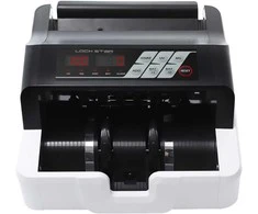 Extralink LOCKSTAR PROFESJONALNA LICZARKA NOMINALOWA DO BANKNOTÓW UV, IR, MG X-300 Banknotų skaičiavimo mašina Balta