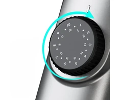 Extralink | Plaukų kirpimo mašinėlė brody i włosów su pojemnikiem | Zakres 1–20 mm | USB-C, IPX6, 800 mAh
