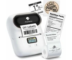 Extralink Mini Label Spausdintuvas, Baltas