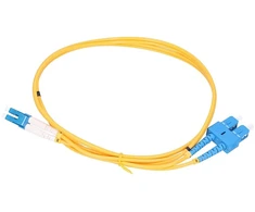 Extralink LC/UPC-SC/UPC | Patchcord | Jednomodowy, dvipusis, G652D, 3mm, 10m