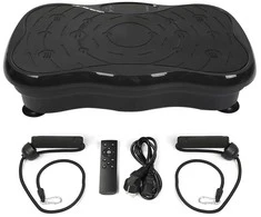 Extralink Moonwalk Spin Move Platofrma Wibracyjna do Ćwiczeń Fitness 200W juoda