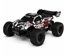 EXTRALINK RC SC10 remote-controlled car 1/10 brushless 4WD extreme truck juodas