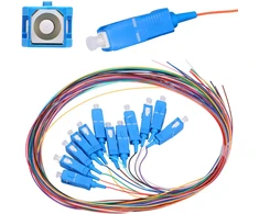 Extralink Pigtails 12 spalvų SC / UPC G657A1 rinkinys