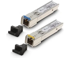 Šakotuvas Extralink SFP 1.25G | Modulis SFP WDM | 1,25 Gbps, 1310/1550 nm, vieno režimo, 3 km, SC, DOM, par.