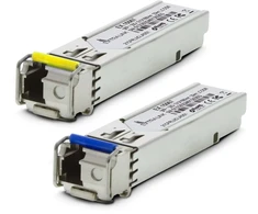 Šakotuvas EXTRALINK SFP 1.25G WDM 1310/1550nm SM 20km LC DOM pora, skirta HP/Aruba