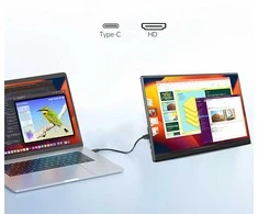 Extralink „Smart Life S15 14“ | Nešiojamas monitorius nešiojamiesiems kompiuteriams, telefonams ir žaidimų konsolėms | USB-C / „micro-HDMI“