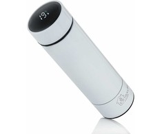 Extralink Smart Travel Mug Baltas | Termo puodelis | Termos su wyświetlaczem temperatury