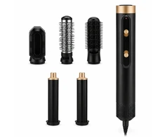 StayBeauty by Extralink M-17934 | Lokówko-džiovyklė szczotka termiczna 5w1 | su jonizacją, 1000W, regulacja, 5 nasadek