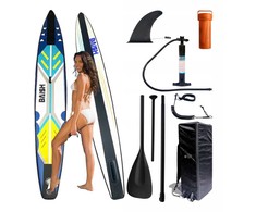 Pripučiama irklentė + priedai „Extralink SUP“ lentos komplektas, 420 cm