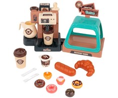 EXTRALINK TOYS Rinkinys MAŁEGO BARISTY EKSPRES KAWIARNIA 40 EL.