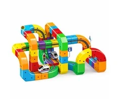 EXTRALINK TOYS Rinkinys TORÓW MAGNETYCZNYCH KOLEJKA MAGNETYCZNA MAGNETIC LEVITATION (150 SZT.)