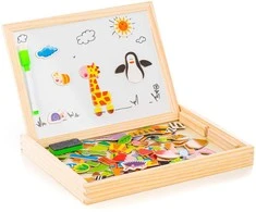 „Extralink Toys“ – kreida ir magnetinė lenta, lavinamoji, dvipusė