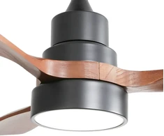 Extralink Walnut Dark 48 Smart WiFi | Wentylator sufitowy | ciemny orzech, aplikacja, 122cm