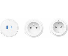 GONEO POWER TRACK ADAPTER USB + USB-C Baltas