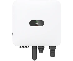 Huawei „FusionSolar“ 3 fazių, 2 MPPT keitiklis, integruotas ryšys (RS485, WLAN), nuolatinės srovės atjungiklis, 10 kW / 11 kVA, AC ir DC SPD II tipo, akumuliatoriaus įkrovimo sąsaja, asimetrinė AC išvestis, 3 fazių atsarginis maitinimas su „Smart Guard“ (pasirinktinai)