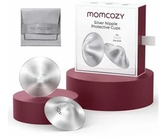 MOMCOZY 999 SIDABRINIAI SPENELIŲ GAUBTELIAI 55 MM 2 VNT., XL DYDIS