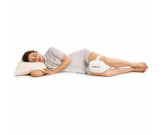 Momcozy EP001, Knee pillow for side sleeping, Kreminis-baltas