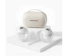 Momcozy M5 krūties pompa su programėlės valdymu – dvigubas rinkinys Pilkas