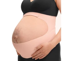 Momcozy nėščiųjų diržas austrių rožinė dydis XL