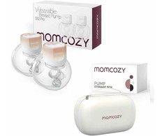 Momcozy S12 Pro Double Electric Breast Pump, Oranžinis, 180ml