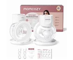 MOMCOZY DVIGUBAS NEŠIOJAMAS BELAIDIS PIENTRAUKIS S12 PRO QUICK, Baltas