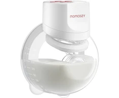 MOMCOZY S12 PRO+ WEARABLE BREAST PUMP Baltas SINGLE PACK