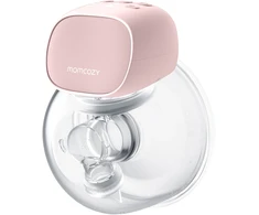 Momcozy MOM Nešiojamas pientraukis, rožinis, viengubas rinkinys