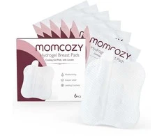 Momcozy hidrogeliniai spenelių įklotai su raminančiu lanolinu 6vnt.