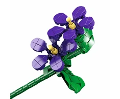 Mould King Gėlių violetinės - MOLD KING kaladėlės 145 vnt. TECHNIKA 24014