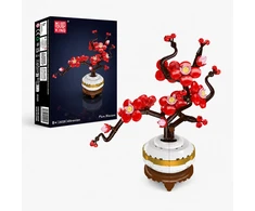 Mould King Polesie Mold King Plum Blossom Botanical 24120 | Rinkinys kaladėlės | 393 dalys