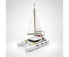 Mould King Mould King Catamaran Sailboat 10217 | Rinkinys klocków | 890 dalys