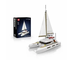 Mould King Mould King Catamaran Sailboat 10217 | Rinkinys klocków | 890 dalys