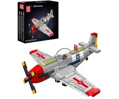 Mould King P-51D Mustang 24068 | Rinkinys klocków | 396 dalys (MK24068)