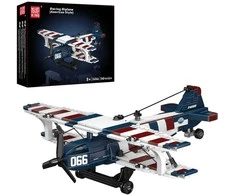 Polesie MOULD KING - RACING BIPLANE - AMERICAN STYLE | SET 24066 - 540 PCS