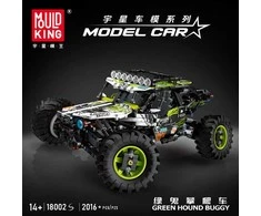 Polesie MOULD KING - Žalias HOUND BUGGY | SET 18002S - 2016 PCS