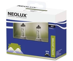 „Neolux H7 Extra Lifetime“ 2 vnt. pakuotė | Halogeninės lemputės | 12 V, 55 W