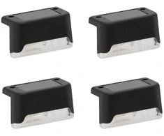 Extralink | 4 saulės lempų rinkinys | 8 x 4,5 x 4,5 cm Linus LED šiltai baltas