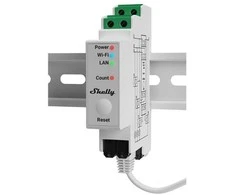 Shelly Pro 3EM 120A profesionalus elektros sąnaudų skaitiklis