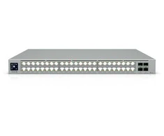 Šakotuvas „Ubiquiti ECS-48-PoE“ (2150 W) | Komutatorius | „Etherlighting™“, 16x 2,5 GbE RJ45, 32x 10 GbE RJ45, 4x SFP28, 2x QSFP28, L3, PoE+++
