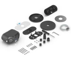 UBIQUITI UVC-G6-180-B INDOOR/OUTDOOR DUAL SENSOR 16MP 20 FPS POE+ CAMERA