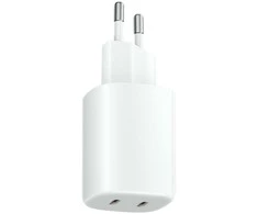 Xiaomi MDY-19-EG 2xUSB-C 45W Nano Turbo Travel Charger Baltas