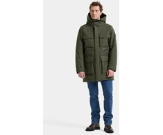 Didriksons vyriška žieminė parka AIDEN USX PARKA 2 - Deep Žalias (Išankstinis užsakymas)
