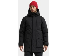 Didriksons vyriška žieminė parka AKILLES USX PARKA 3 - Juodas (Išankstinis užsakymas)