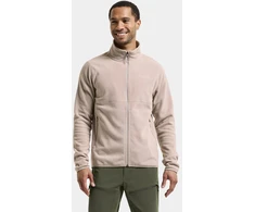 Didriksons vyriškas flisinis džemperis VITO USX FULL-ZIP 2 - Beach rusvai gelsvas (Išankstinis užsakymas)