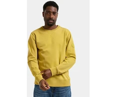 Didriksons vyriškas medvilninis džemperis TORÖ USX SWEATER 2 - Geltona Pollen (Išankstinis užsakymas)