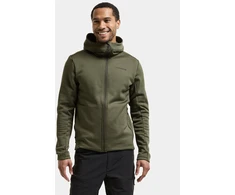 Didriksons vyriškas techninis flisinis džemperis su gobtuvu FIELD USX FULL-ZIP - Deep Žalias (Išankstinis užsakymas)