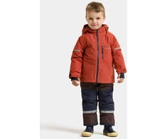 Didriksons žieminė striukė FALKEN KIDS JKT 2 - Rust (Išankstinis užsakymas)