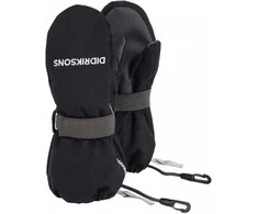 Didriksons žieminės neperšlampančios pirštinės BIGGLES ZIP MITTEN C 503942/060 (Juodas)