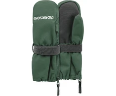 Didriksons žieminės pirštinės su užtrauktuku BIGGLES ZIP MITTEN 9 - Dark Moss (Išankstinis užsakymas)